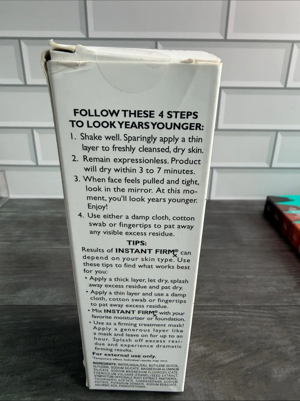 Peter Thomas Roth Instant Firmx Temporary Face Tightener - White/Black